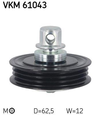 Galet tendeur de courroie d'accessoire SKF ref. VKM 61043